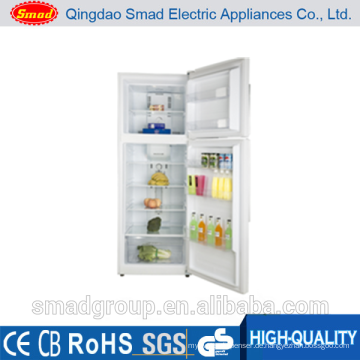 Beste Qualität Hausgebrauch Doppeltür Kühlschrank mit Schloss und Schlüssel